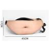 3D Beer Belly Waist Bag PU Novelty Anti-theft Organizer Pouch Fanny Pack