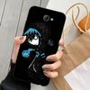 Любовь Черный и Милый Эмо Чехол для Телефона для Samsung J 7 plus 7core J7 neo J6 plus prime J6 J4 J5 Мобильная Крышка