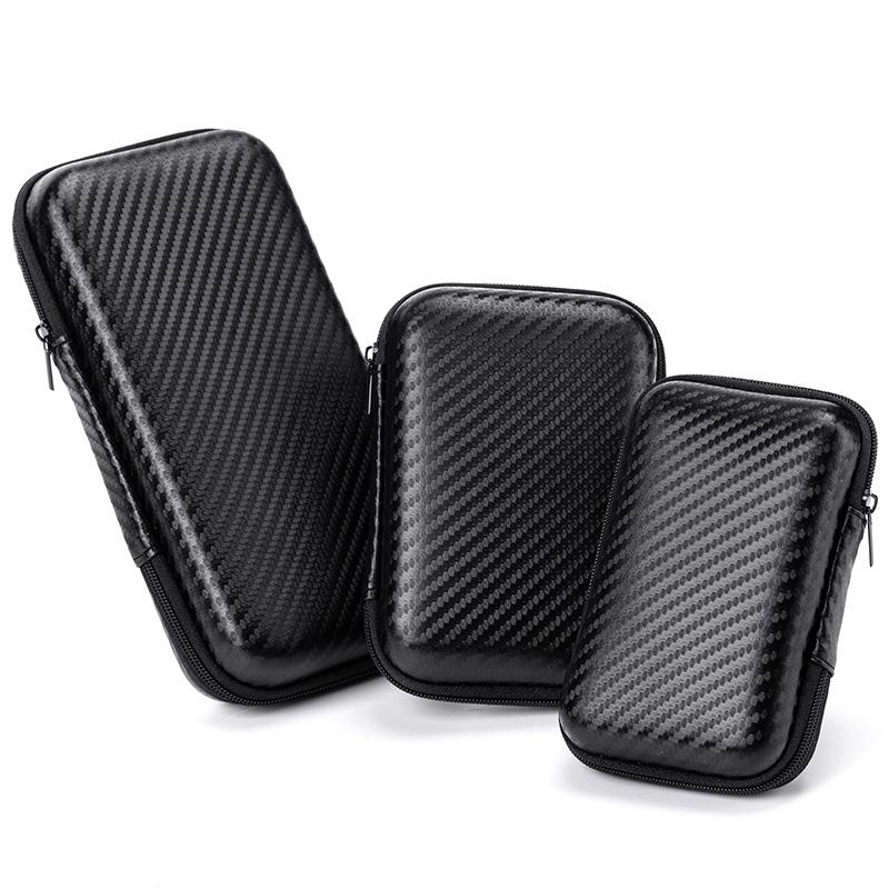 EVA Shockproof Storage Bag for Hard Drives, Earphones, and Cables - Multi-size