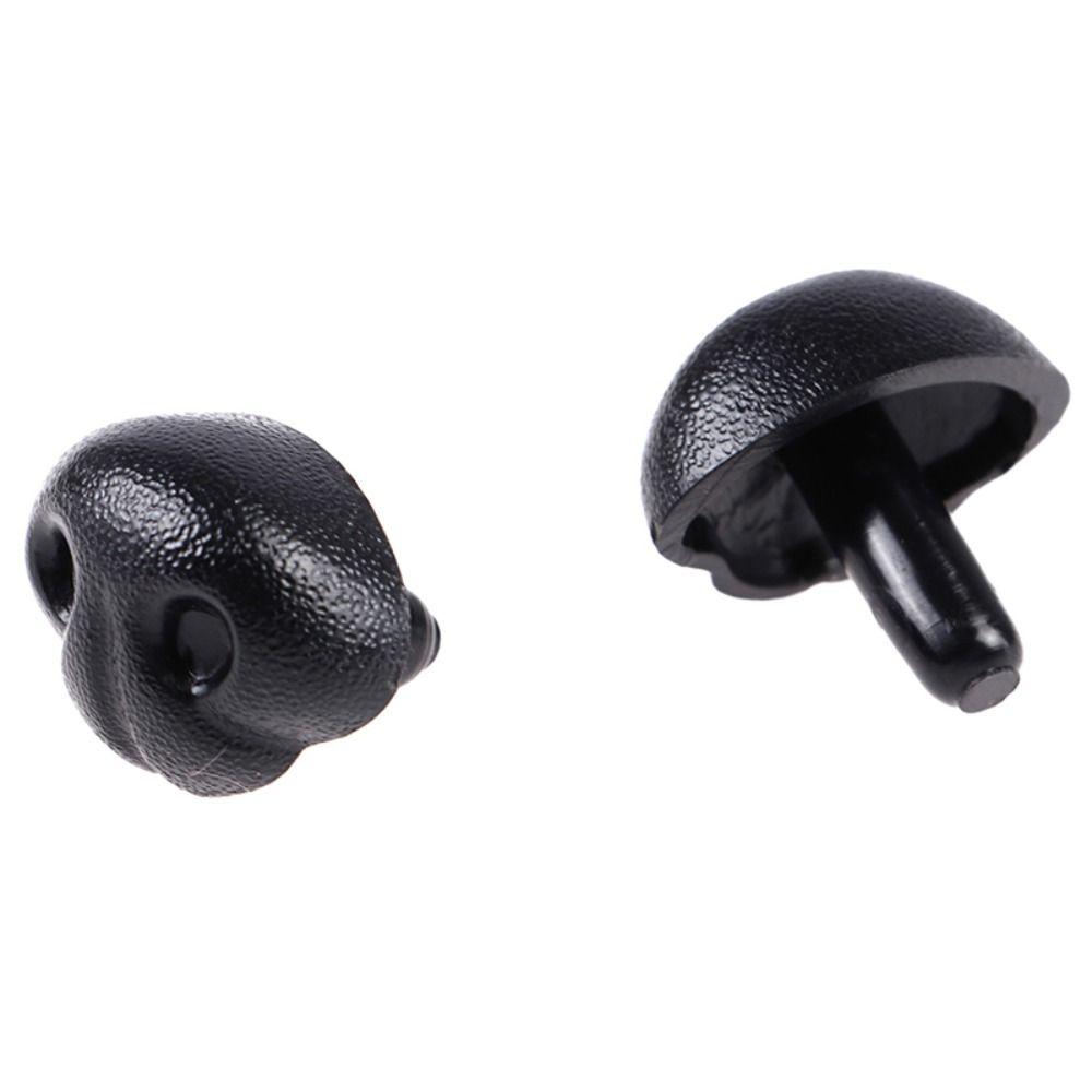 Вставные собачьи носы для поделок, пластиковые собачьи носы, кукольный нос животного, кукла амигуруми