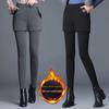 Утолщенные ложные брюки из двух частей с подкладкой. Верхняя одежда. Эластичные теплые брюки большого размера. Юбка. Облегающие маленькие брюки с высокой талией.