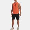 Under Armour Letter Pattern Breathable Sleeveless Sports Vest Men Vests Orange 1365215-851