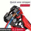 Professional Electrician's Automatic Wire Stripper, a Tool for Quick Wire Stripping, Cable Cutting and Crimping.