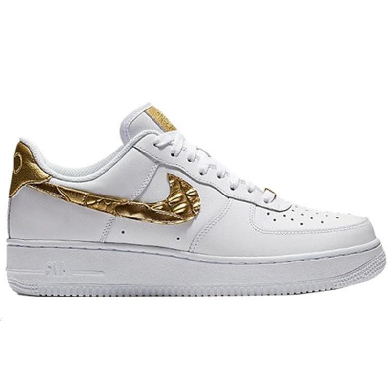 Nike Air Force 1 Low CR7 Golden Patchwork Sneakers AQ0666-100