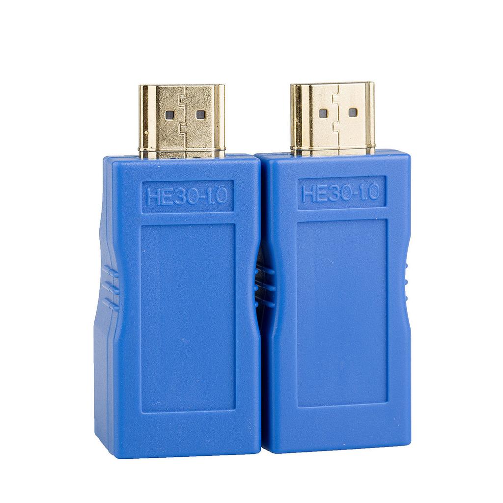 HDMI Extender Over Cat6 RJ45 Network LAN Cable 30M 1080P Video Audio Adapter