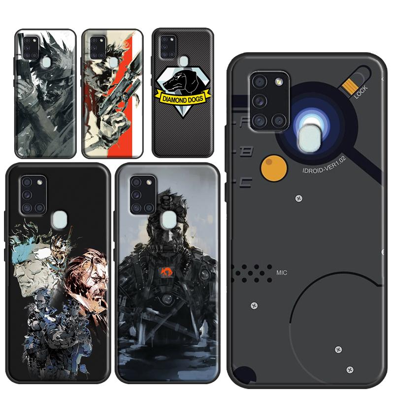 Чехол Metal Gear Solid для Samsung Galaxy A54 A34 A14 A32 A12 A22 A52 A72 A13 A33 A53 A50 A52S A51 A71 Задняя панель