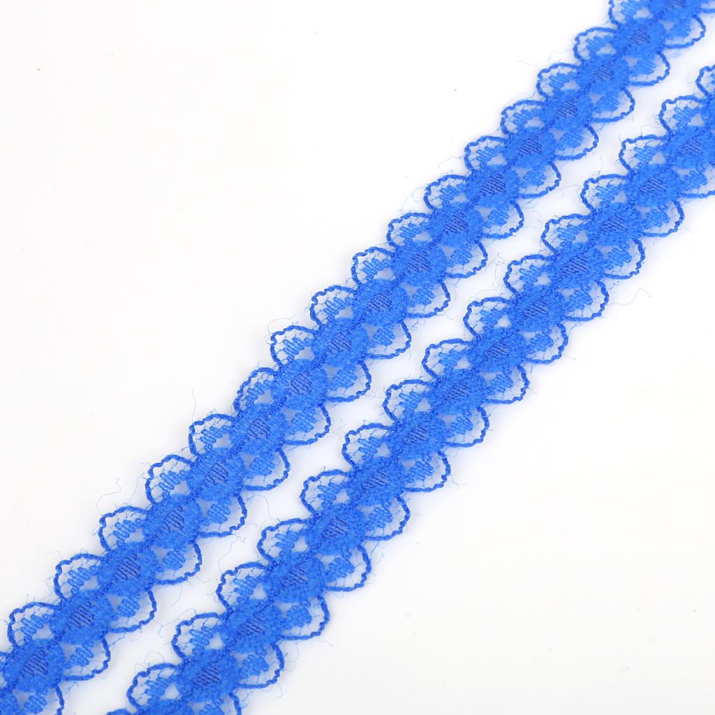 Lace Ribbon 15mm Lace Trim Fabric Embroidered Net Lace Trimmings for Sewing Decoration