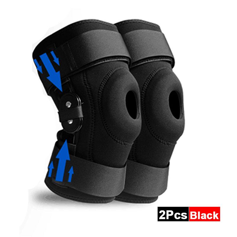 Шарнирный коленный бандаж, поддерживающий компрессионный коленный бандаж для поддержки коленной чашечки для мужчин и женщин