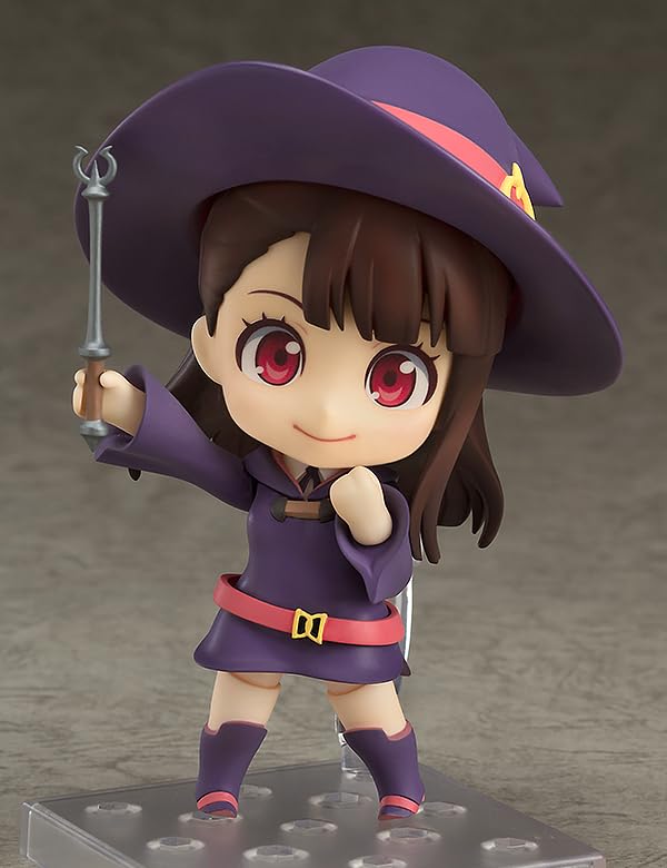 Nendoroid Little Witch Academia Ацуко Кагари Немасштабная пластиковая раскрашенная подвижная фигурка Вторая перепродажа