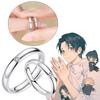 Anime Jujutsu Kaisen Okkotsu Yuta Cosplay Ring Prop Jewelry Adjustable Accessories Couples Rings Gift