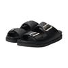 Sandals Double Belt Footbed Sandals F42103 Black Cm [Fabiorsconi] Women's 23.5