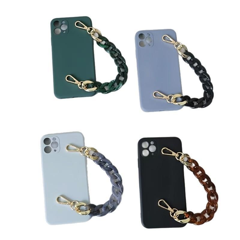Acrylic Handbag Chains 34cm Scratch Proof DIY Replacement Bag Handle for Purse Tote Crossbody Bag Renovation Supply