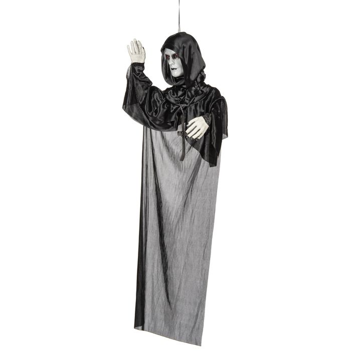 Décoration Lumineuse Moine Suspendu 120 Cm