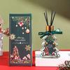 1PC Glass Home Aromatherapy Indoor Flameless Long-lasting Fragrance Souvenir Christmas Tree Ornament Gift Box Fresh