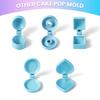 Cake Pop Mold Sphere Circle Cutter 1.3" Diameter Professional Cake Pop Kit Multi-Purpose Baking Tool for Home Parties Weddings