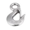 304 Stainless Steel Authentic Swivel Round Eye Snap Clip Cargo Lifting Hook(90mm 0.5T)