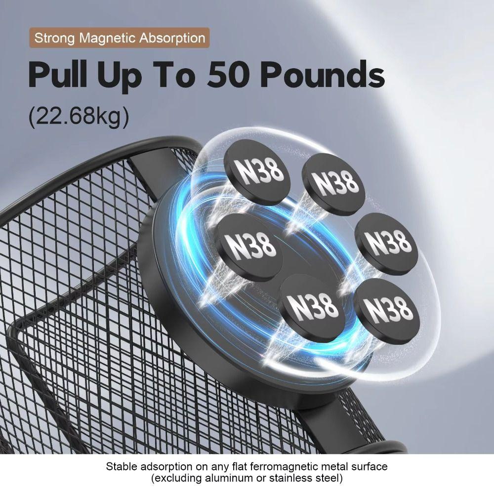 Anti Fall Magnetic Cup Holder Fully Covered Drink Holder Magnet Magnetic Car Cup Holder Mower