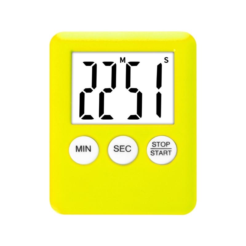 Digital Kitchen Timer Magnetic Countdown Countup Timer with Large LCD Display Easy for Cooking and Studying