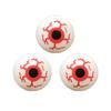 3pcs Hollow Eyeball Decoration Props Horror Toy Bouncing Eyeball Simulation Eyeball Eyes