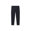 Anta Basketball Series Solid Color Mid Waist Loose Straight Casual Pants Men Bottoms Basic-Black 152421307-1