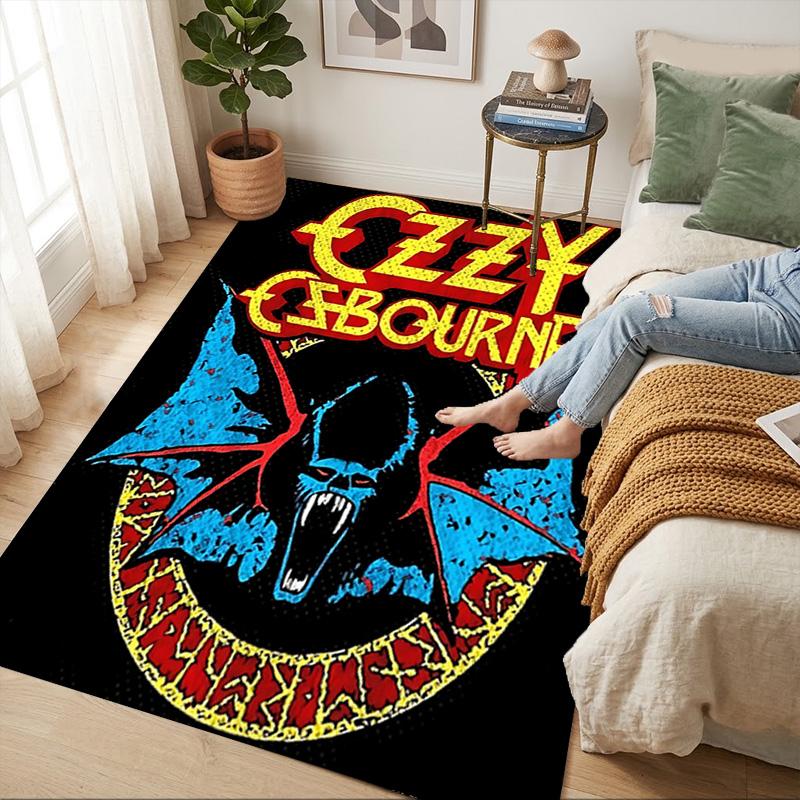 Black Sabbath Living Room Nonslip Area Rug Soft Carpet For Bedroom Game Playroom Sofa Office Home Decor Doormat Christmas Gift C926633