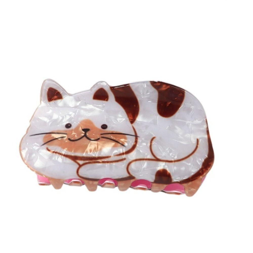 Dog Cat Hair Claw Cartoon Acrylic Animal Hair Clip Cute Animal Shark Clip  Party