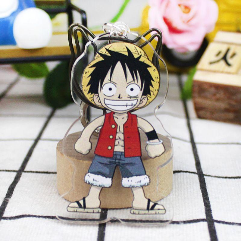 One Piece брелок кулон аниме Луффи Дракон навигация король окружающий двухсторонний HD сумка кулон подарок