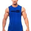 Do The Work Summer Mesh Fitness Gym Sports Bodybuilding O-neck Grapic Printed Quick Dry Mens Workout Trainning Vest