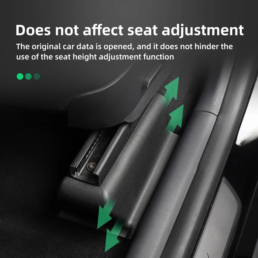 Car Front Seat Track Protection Cover For Tesla Model Y Rear Door Sill Anti Kick Plate Interior Decoration Refit Accessories
