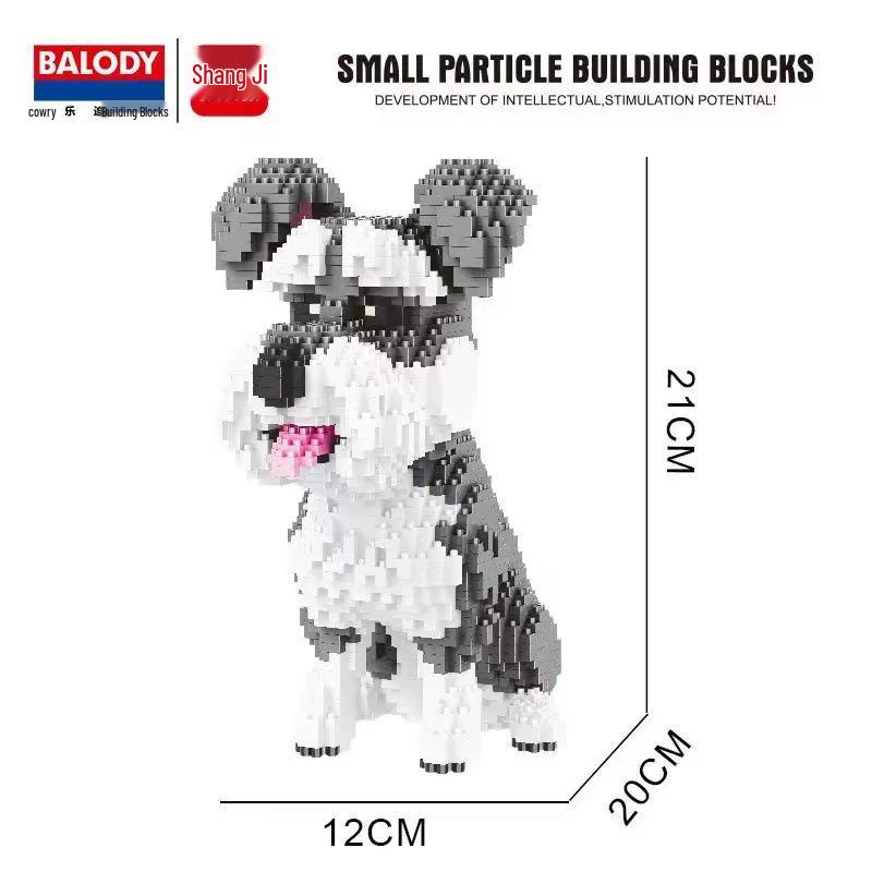 BeleDi Micro Building Blocks: Educational Pet Model Toy for Kids