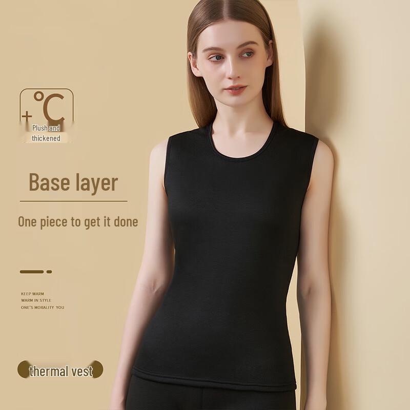 Langsha Women's Sherpa Fleece Thermal Vest