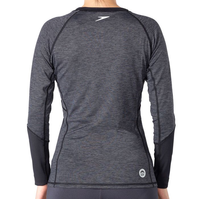 Rashguard - SPEEDO - Casual Femme - Manches longues - UPF 30+ - Tissu à séchage rapide