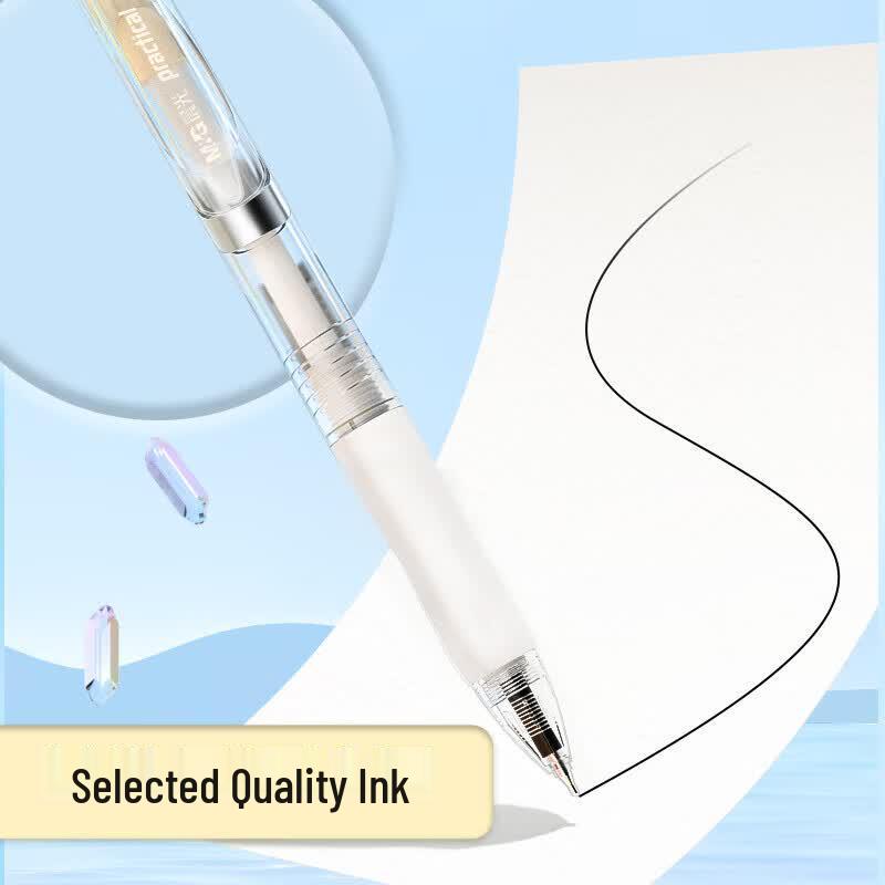 M&G K35 0.5mm Retractable Quick-Dry Gel Pen - 12 Pack