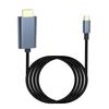 Высокоскоростной кабель-адаптер USB C на HDTV 4K30 Гц для телефонов, ПК, игровых устройств, длина 1,8 метра
