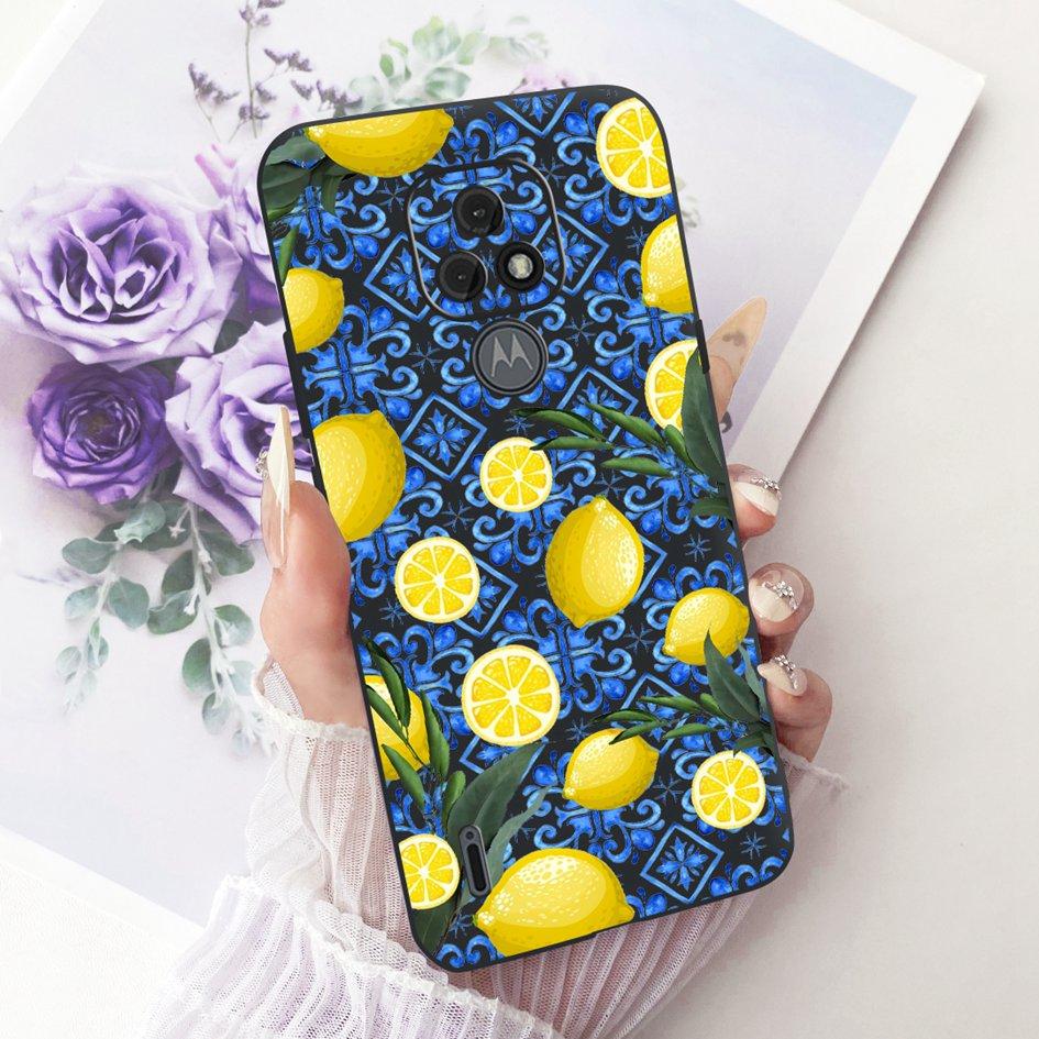 For Motorola Moto E7 Plus Case XT2081-1 Fashion Butterfly Bowknot Soft Silicone Cover For Moto E7 E7i Power XT2097-13 TPU Fundas