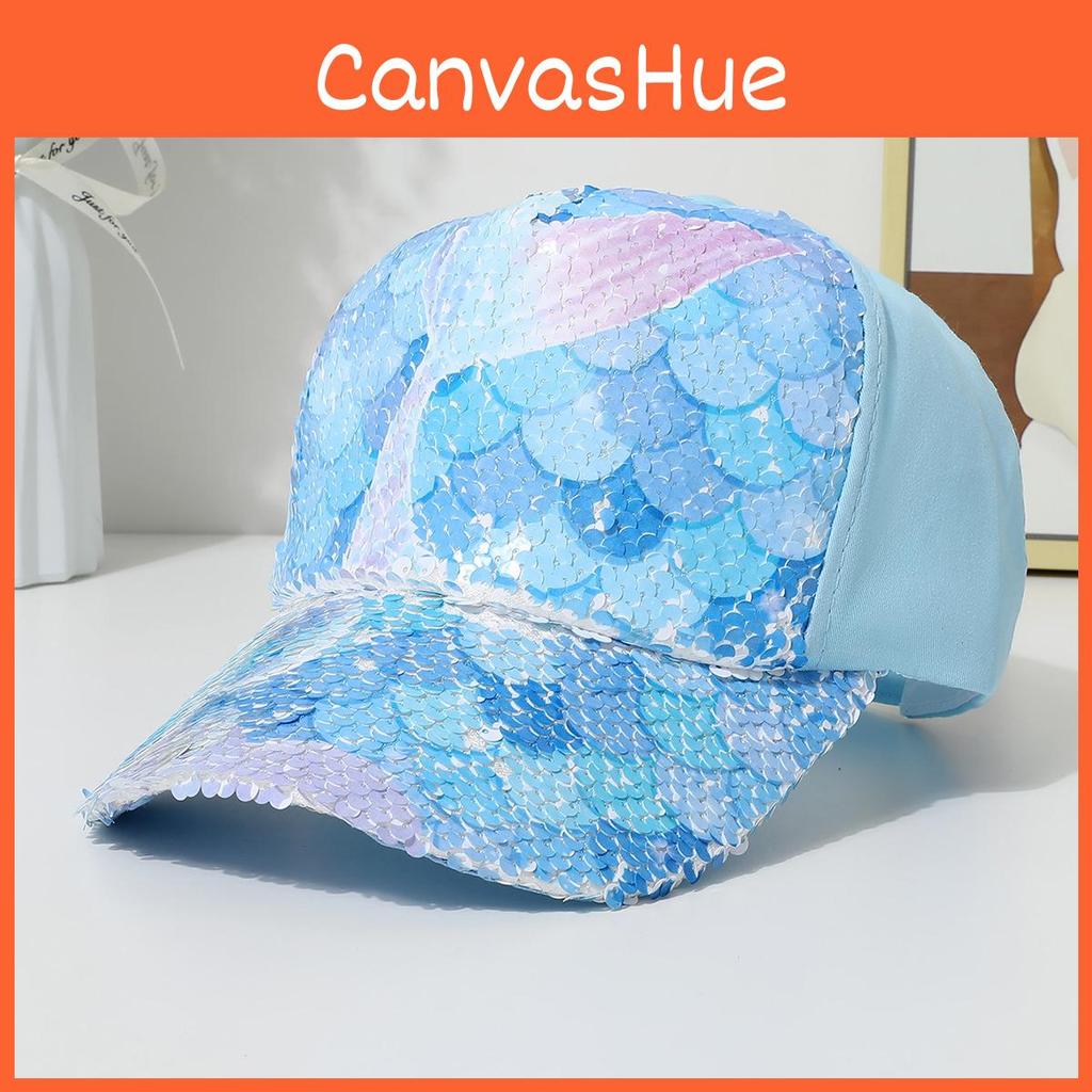 Детская бейсболка Русалка Единорог с дышащим полиэстеровым солнцезащитным козырьком для игр на открытом воздухе