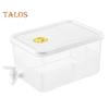 Cold Water Bucket High Temperature Resistance Homemade Beverage Containers PP Plastic Fruit Drink Dispenser Water Bucket