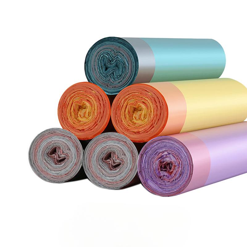 Мусорный мешок Drawstring бытовой толстый портативный с ручкой для подъема пластиковых пакетов для использования в офисе