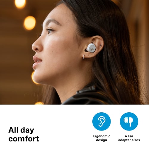 Sennheiser CX Plus True Wireless Bluetooth Earbuds, Black, with In-house Developed Drivers, Active Noise Cancellation, Independent Left and Right Cont