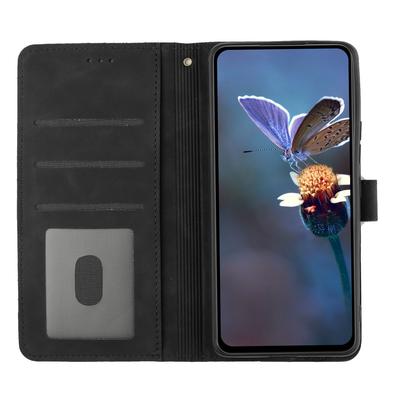 Чехол для Samsung Galaxy A26 5G с цветочным дизайном, кожаный кошелек, чехол для телефона с ремешком на запястье