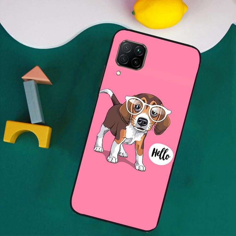 Beagle Dog Animal For Huawei Nova 11i 12s 12i 8i 7i Y73 Y70 Y90 Y60 Y72 Y61 Y91 9 10 SE P30 Pro P40 Lite Case