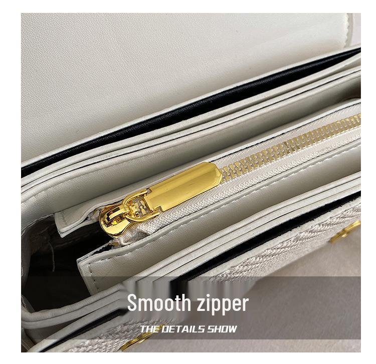 Корейская элегантная мода: Минималистичная маленькая квадратная сумка кросс-боди 2025 для женщин