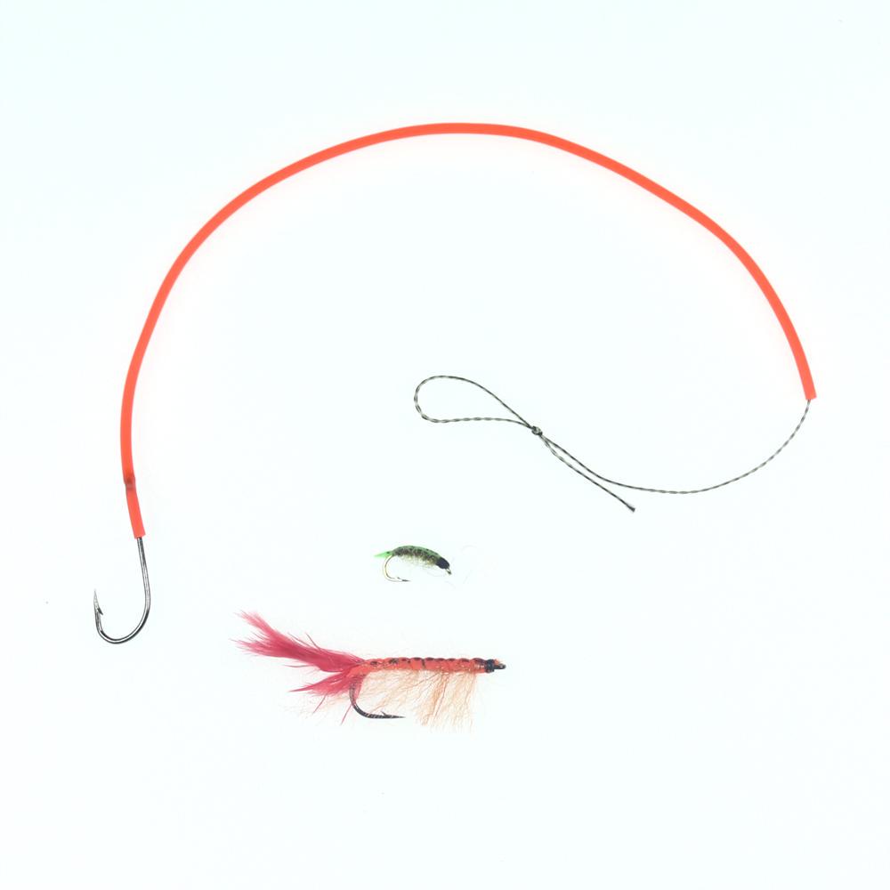 Bimoo, 4 м/упак., тонкая пленка 2 мм, эластичная трубка для рыболовной снасти из кожи нимфы, рукав для ловли карпа, креветок, сабики, материал для связывания мушек