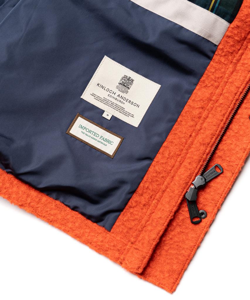 Edinburgh Club Wool Casentino Mid Hunting Jacket [Orange]