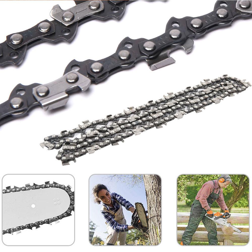 1/2 шт. пильная цепь 20 дюймов 76DL острая сверхпрочная сплавная ножовочная цепь электрическая пила аксессуары для садоводства деревообработки