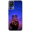 Phone Cover For TCL 40 SE Case 6.75'' Silicone Lovely Black Bumper Lion Soft TPU Coque for TCL 40SE Funda for TCL40SE Protector