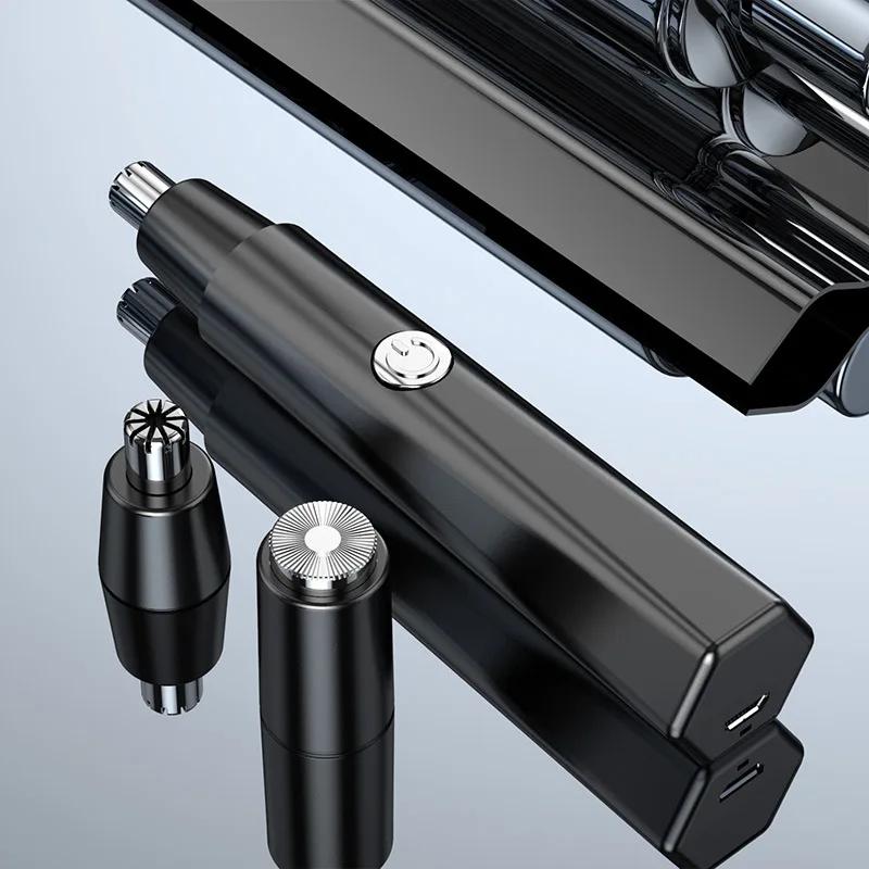1PC Electric Nose Hair Trimmer Machine Men Nose Hair Shaver Clipper Shaving Cutter Tool Portable Automatic Nose and Ear Trimmer