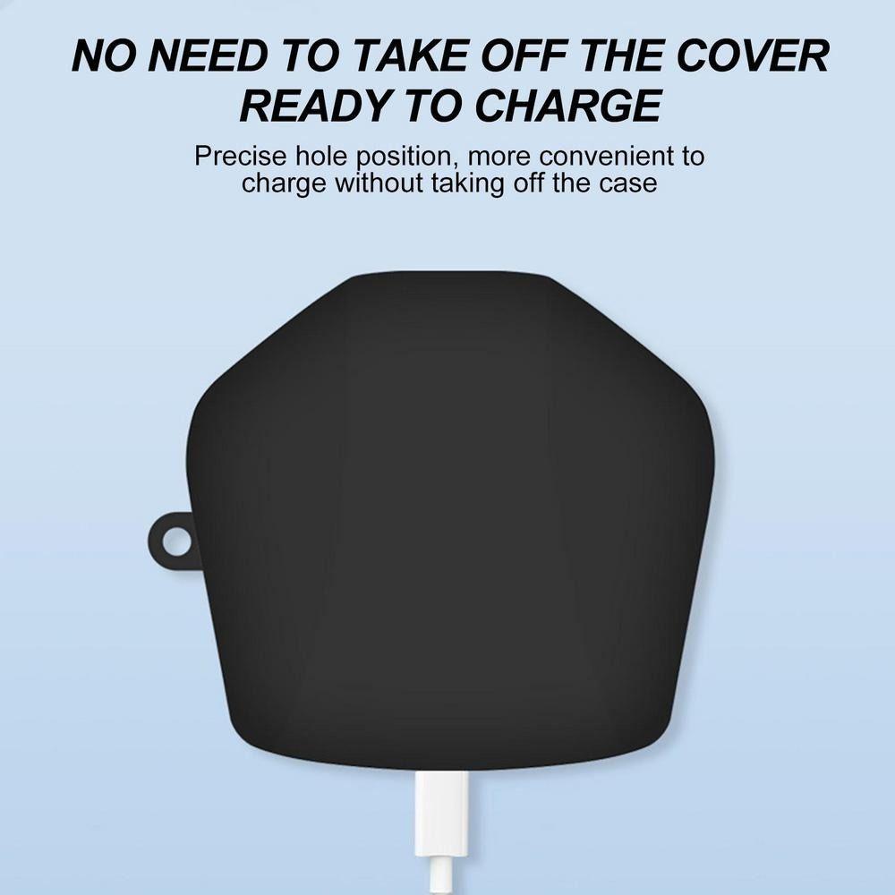 Силиконовый чехол для беспроводной гарнитуры с сумкой-карабином для Lenovo GM2 PRO Travel