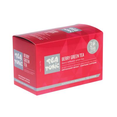 Чайный тоник Ягодный-Зеленый чай x 20 чайных пакетиков