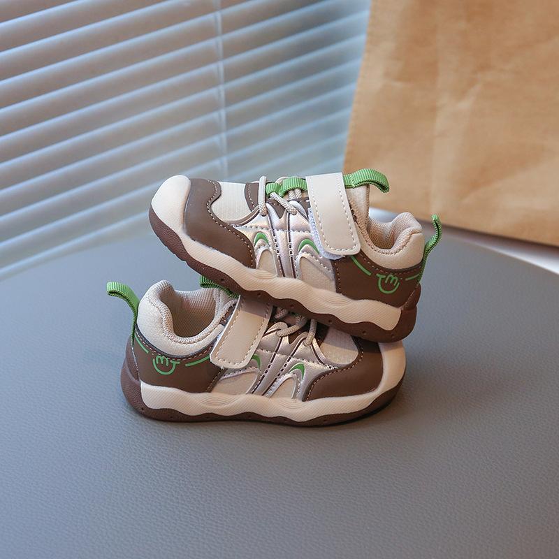 2025 Autumn New Children's Sports 1-2-3 Year Old Baby Toddler Shoes Casual Trend Men and Women